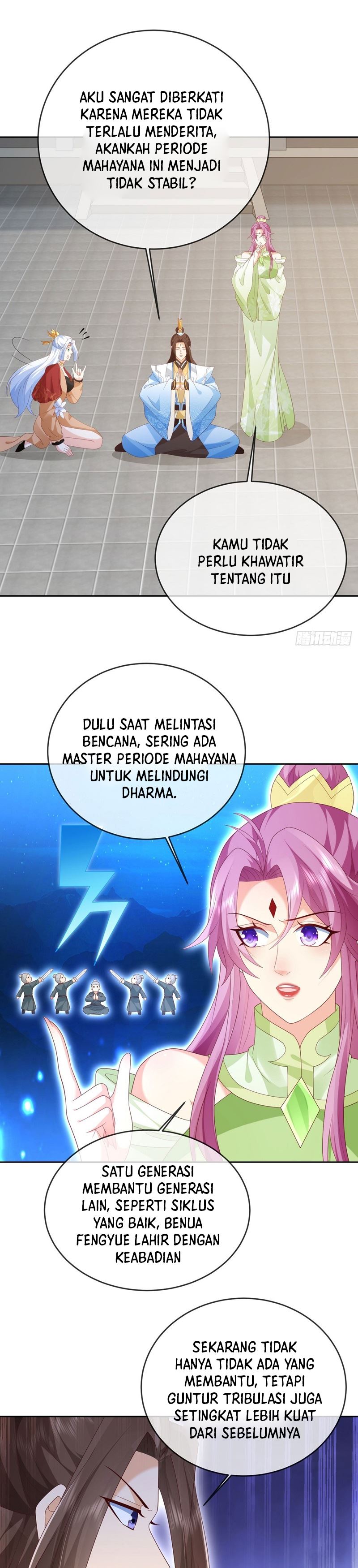 Sign in the Mystery Box to Dominate the World of Cultivation Chapter 92 Bahasa Indonesia