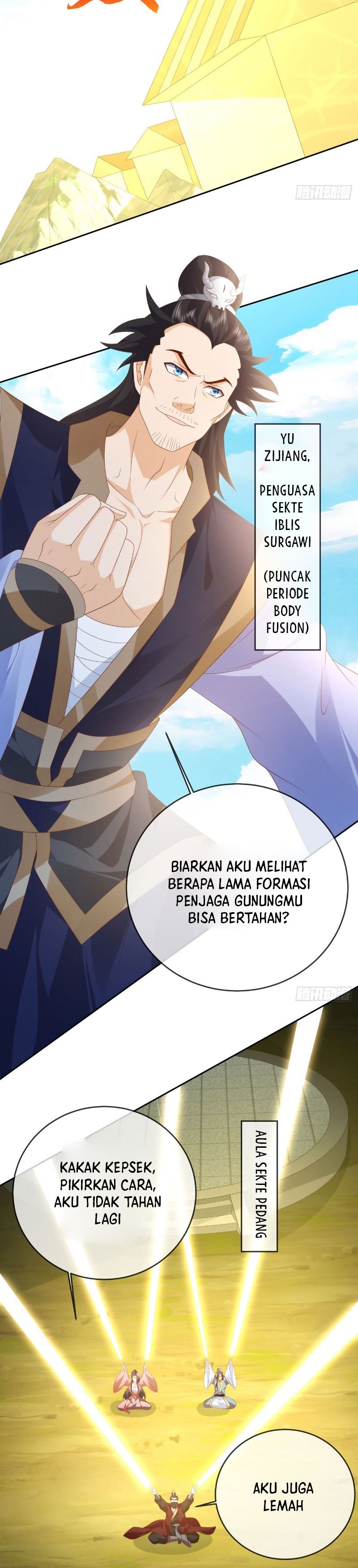 Sign in the Mystery Box to Dominate the World of Cultivation Chapter 92 Bahasa Indonesia
