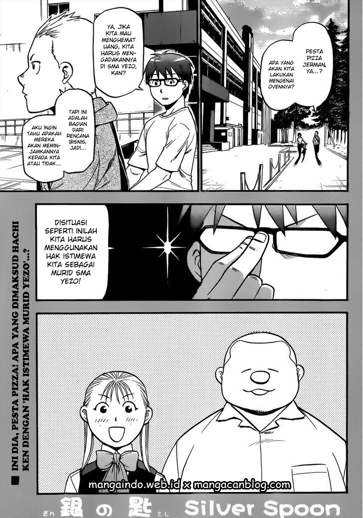 Silver Spoon Chapter 110