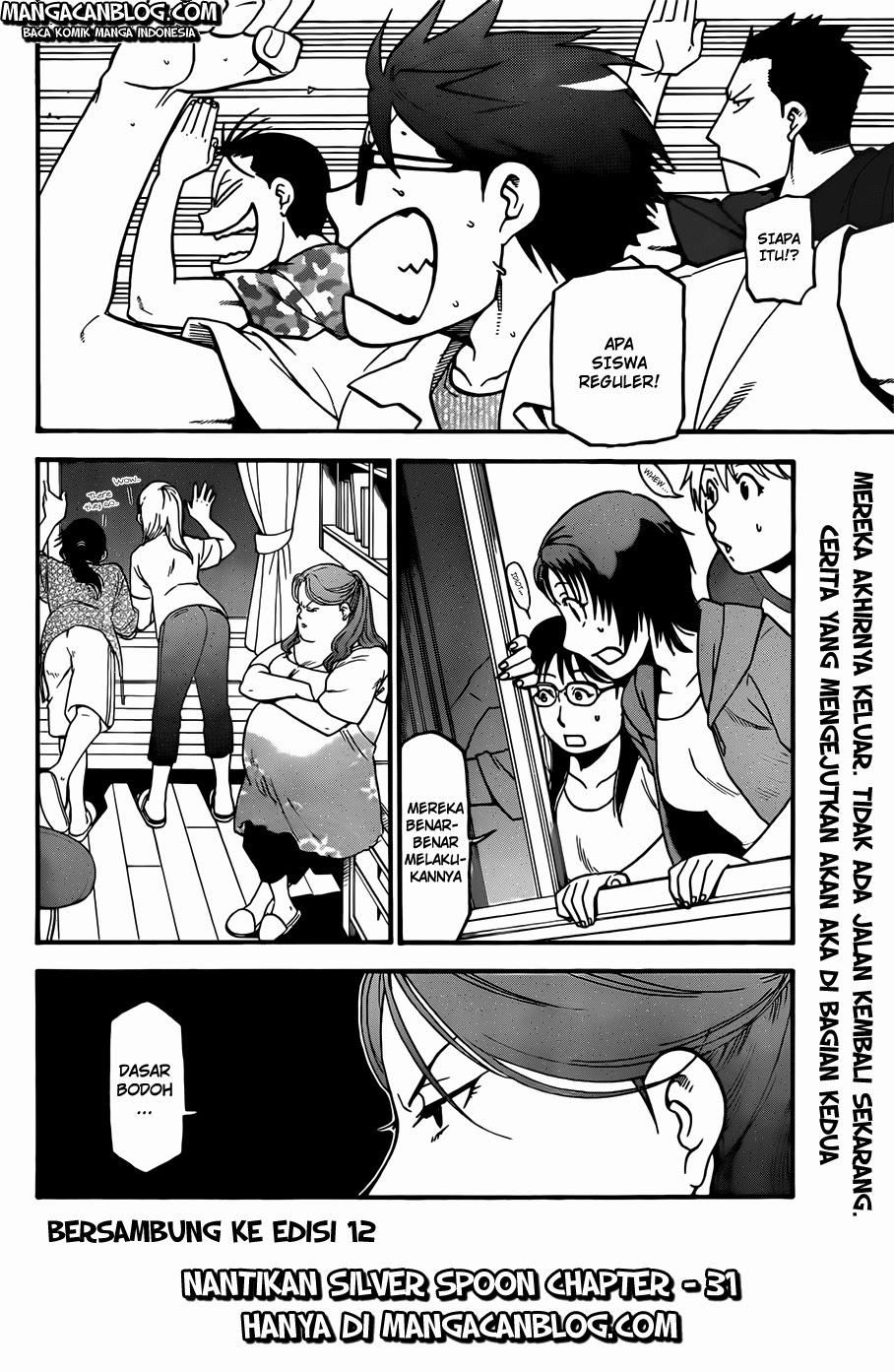 Silver Spoon Chapter 30