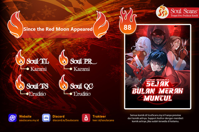 Since The Red Moon Appeared Chapter 88 Bahasa Indonesia