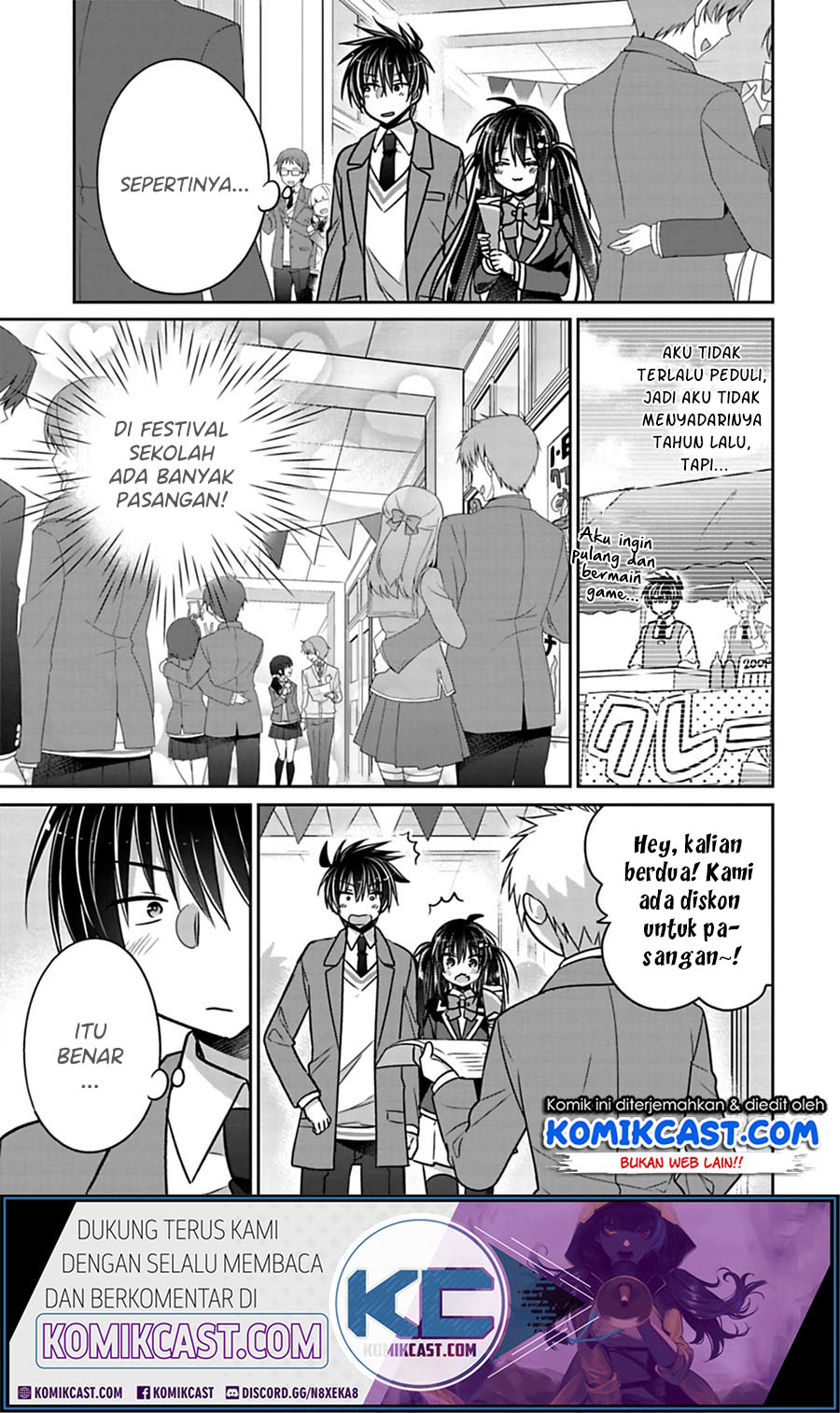 Siscon Ani to Brocon Imouto ga Shoujiki ni Nattara Chapter 25 Bahasa Indonesia