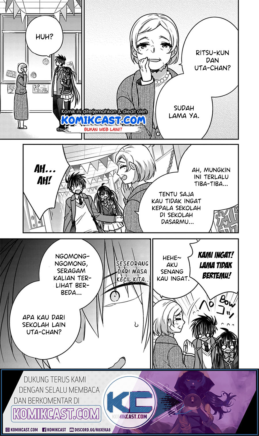 Siscon Ani to Brocon Imouto ga Shoujiki ni Nattara Chapter 25 Bahasa Indonesia