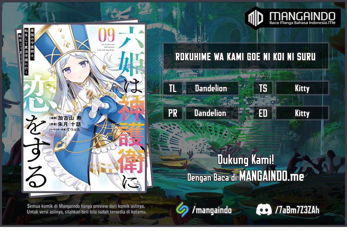 Six Princesses Fall In Love With God Guardian Chapter 62 Bahasa Indonesia