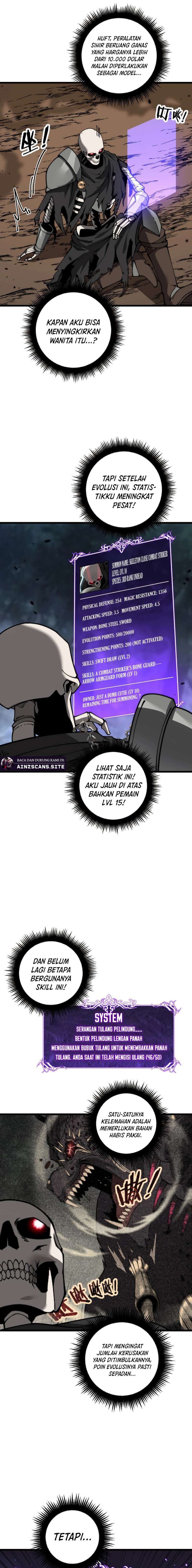 Skeleton Evolution: Starting from Being Summoned by a Goddess chapter 7