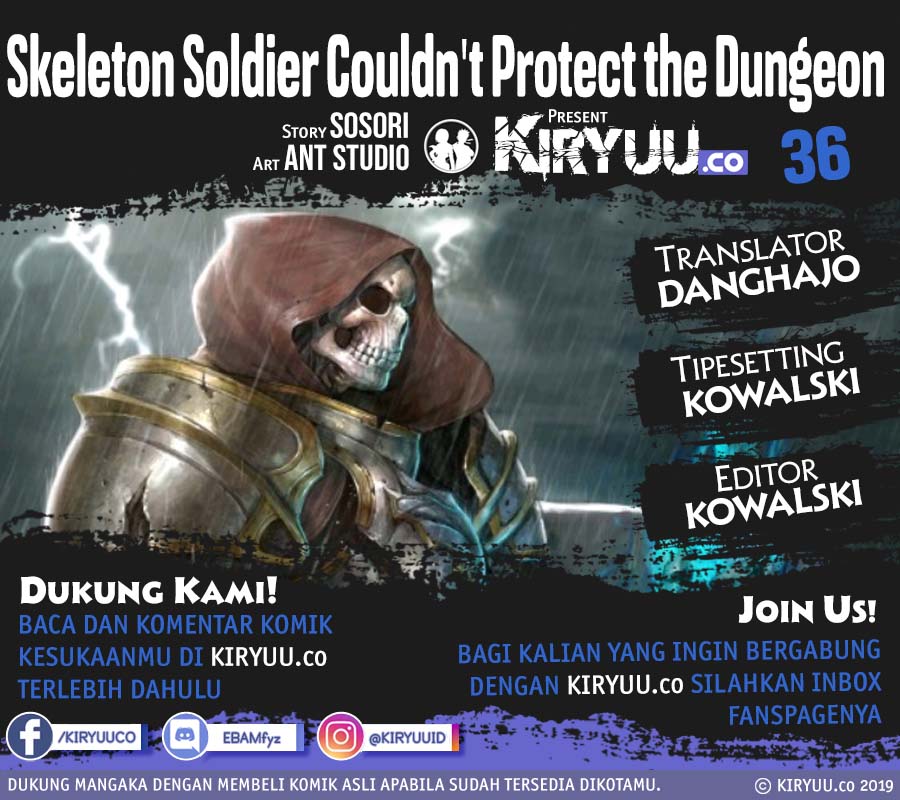 Skeleton Soldier Couldn’t Protect the Dungeon Chapter 36 Bahasa Indonesia