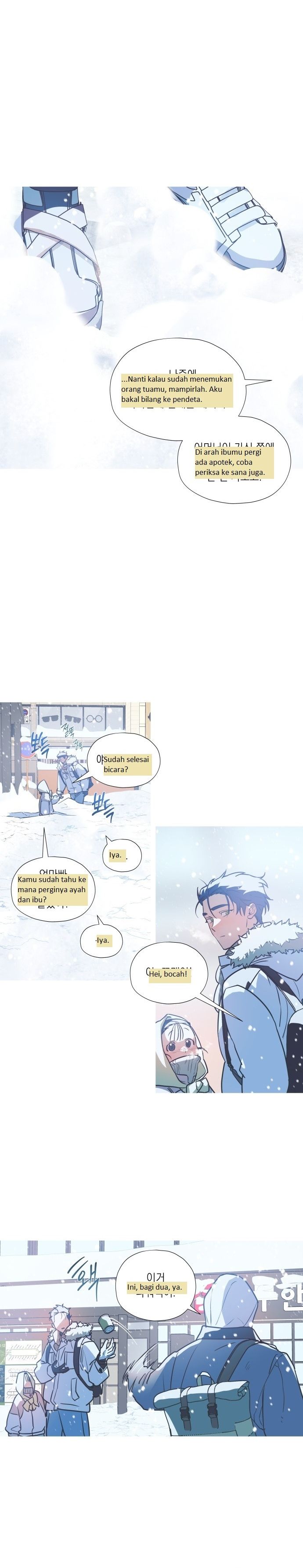Snow Footsteps Chapter 01 Bahasa Indonesia