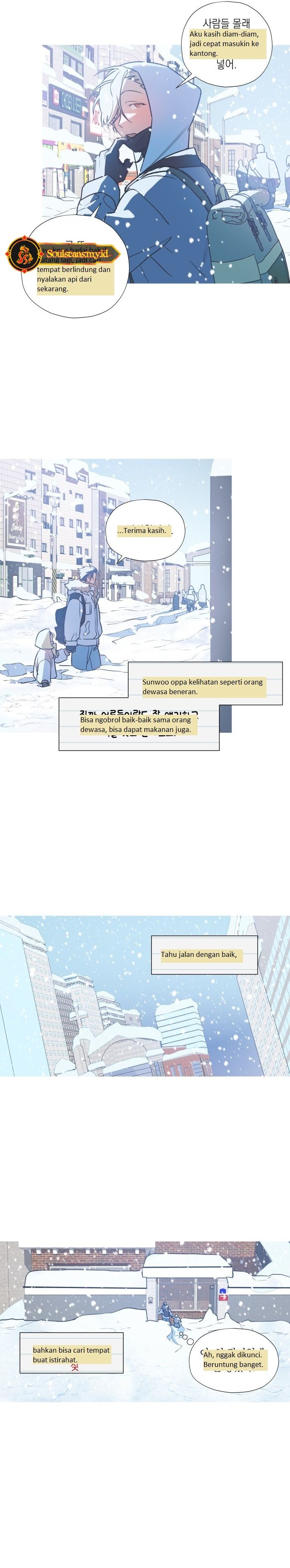 Snow Footsteps Chapter 01 Bahasa Indonesia