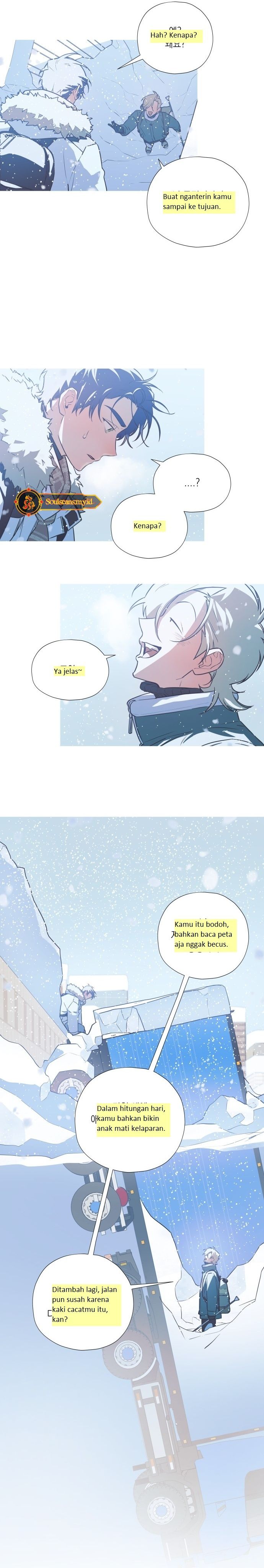 Snow Footsteps Chapter 03 Bahasa Indonesia