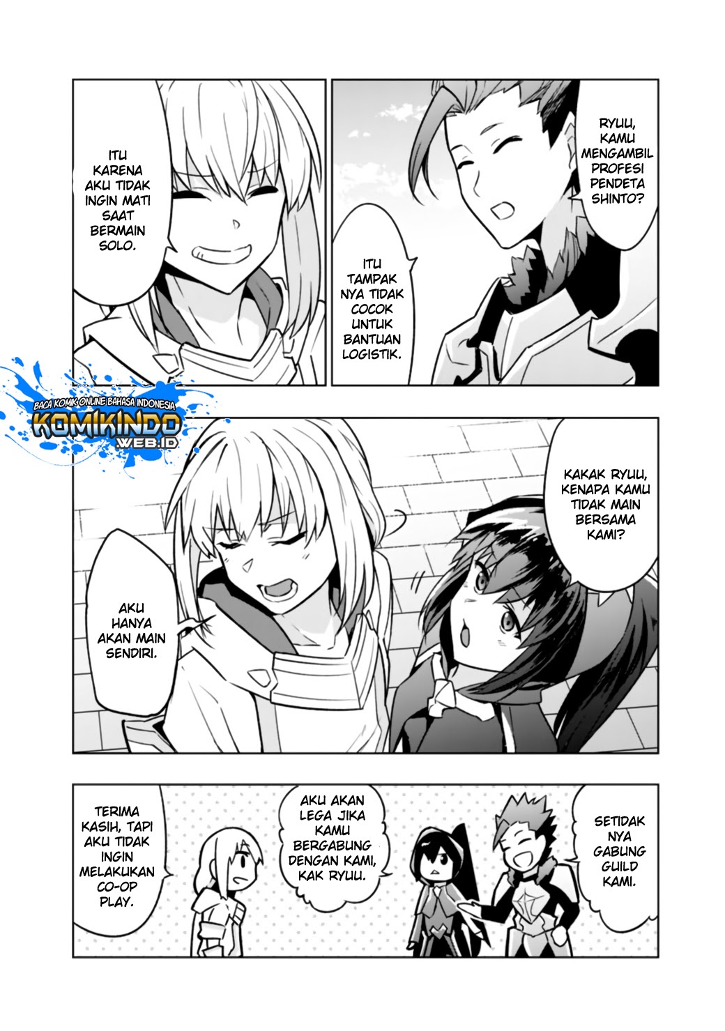 Solo Shinkan no VRMMO Boukenki chapter 1