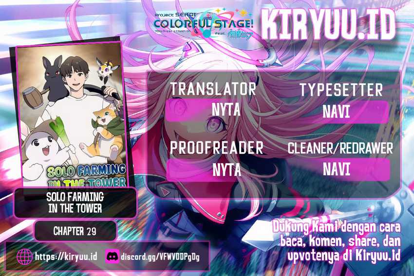 Solo Farming In The Tower Chapter 29 Bahasa Indonesia