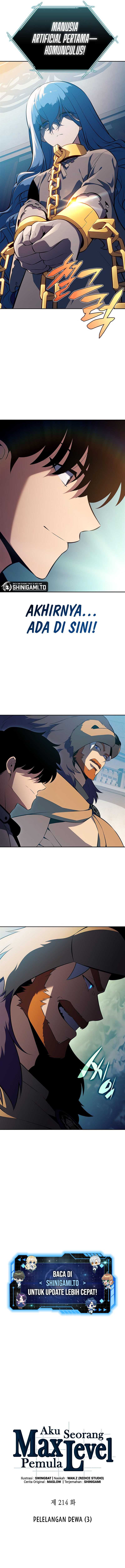 Solo Max-Level Newbie Chapter 214 Bahasa Indonesia