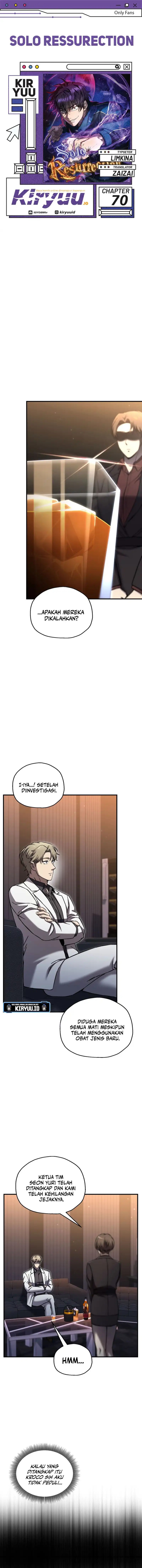 Solo Resurrection chapter 70