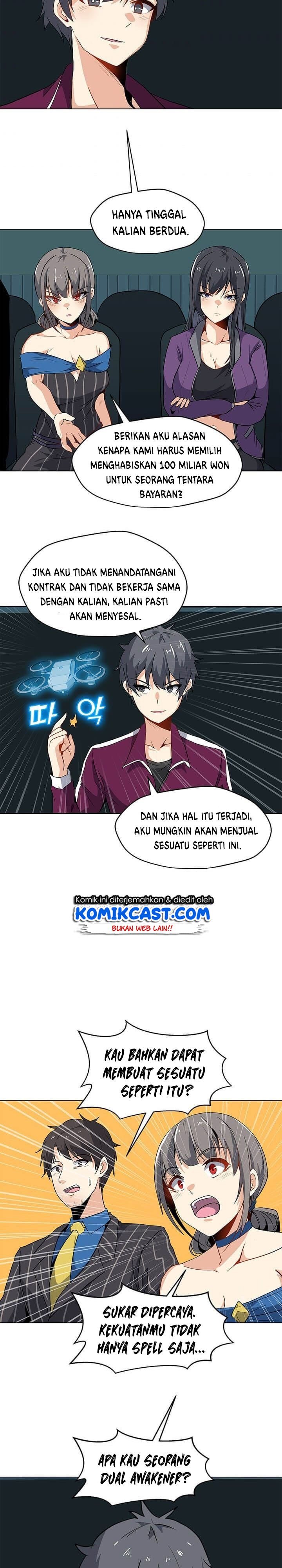 Solo Spell Caster Chapter 14 Bahasa Indonesia