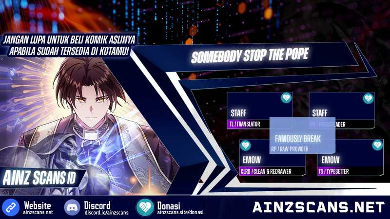 Somebody Stop the Pope Chapter 05 Bahasa Indonesia