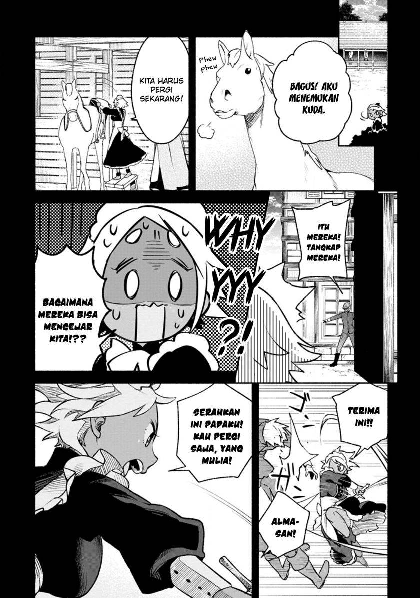 Sono Monban, Saikyou Nitsuki: Tsuihou Sareta Bougyo Ryoku 9999 no Senshi, Outo no Monban Toshite Musou Suru Chapter 27 Bahasa Indonesia