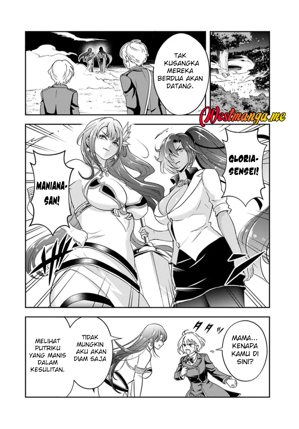 Sono Akuyaku Kizoku, Mama Heroine ga Suki Sugiru ~Shinshi na Doryoku de Saikyou to Nari Fuguu na Oshi Chara Tasukemakuru~ Chapter 25.1 Bahasa Indonesia