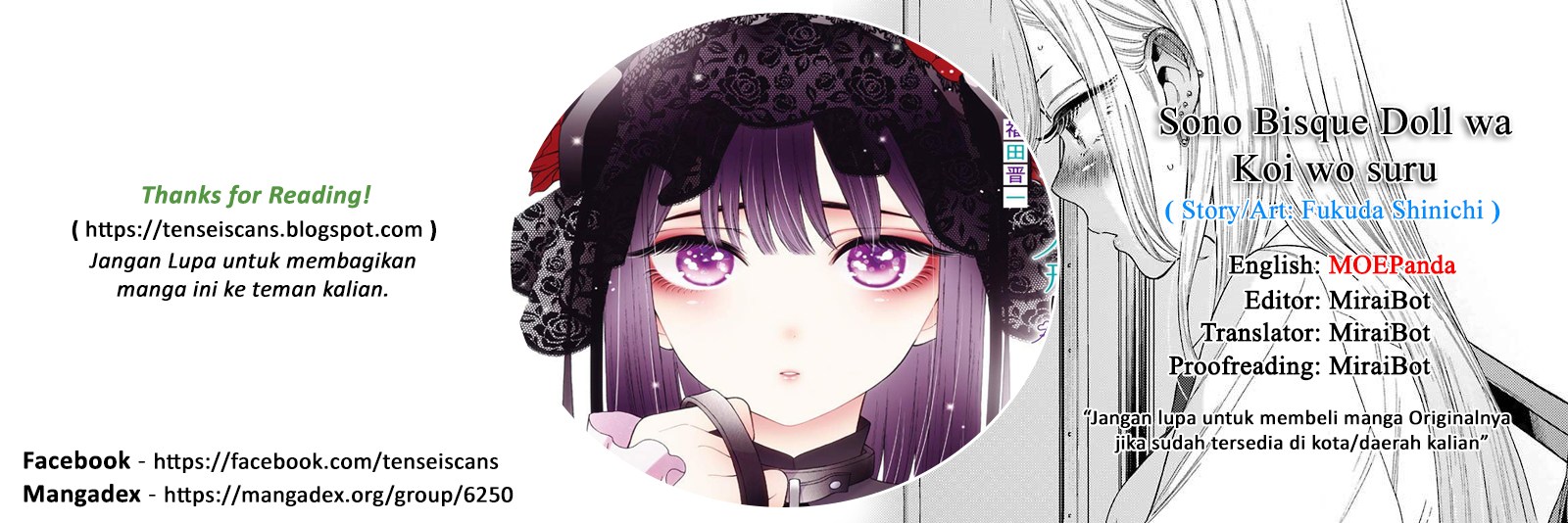 Sono Bisque Doll wa Koi wo suru Chapter 15 Bahasa Indonesia