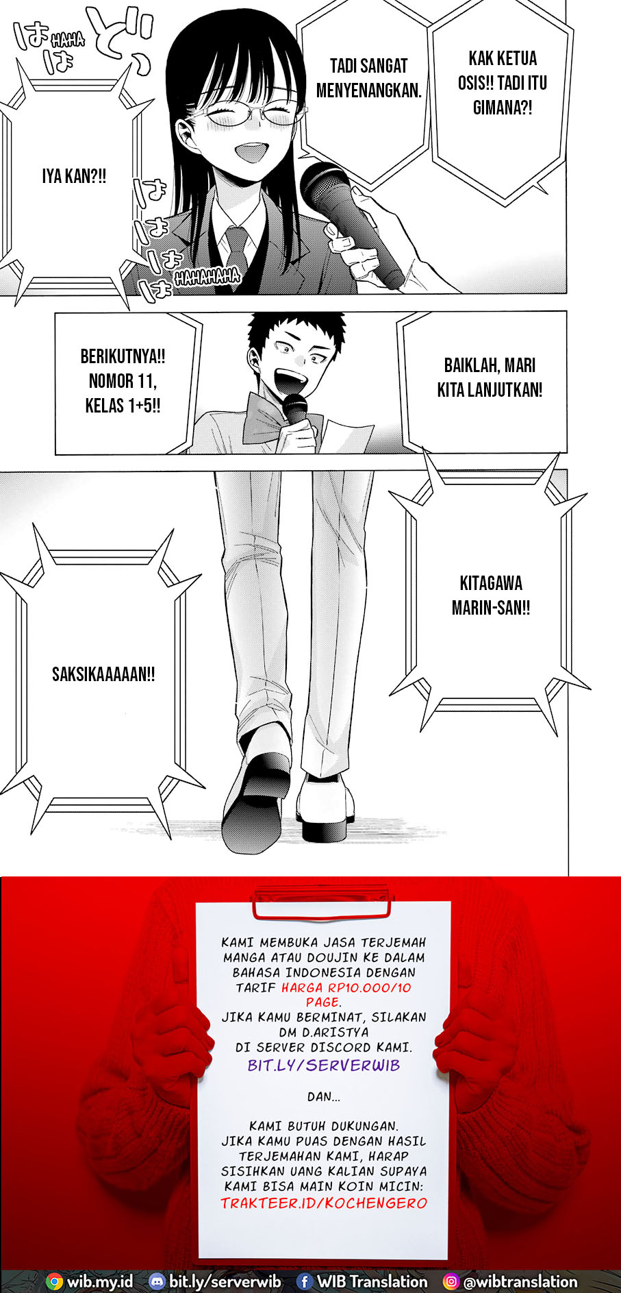 Sono Bisque Doll wa Koi wo suru Chapter 61 Bahasa Indonesia