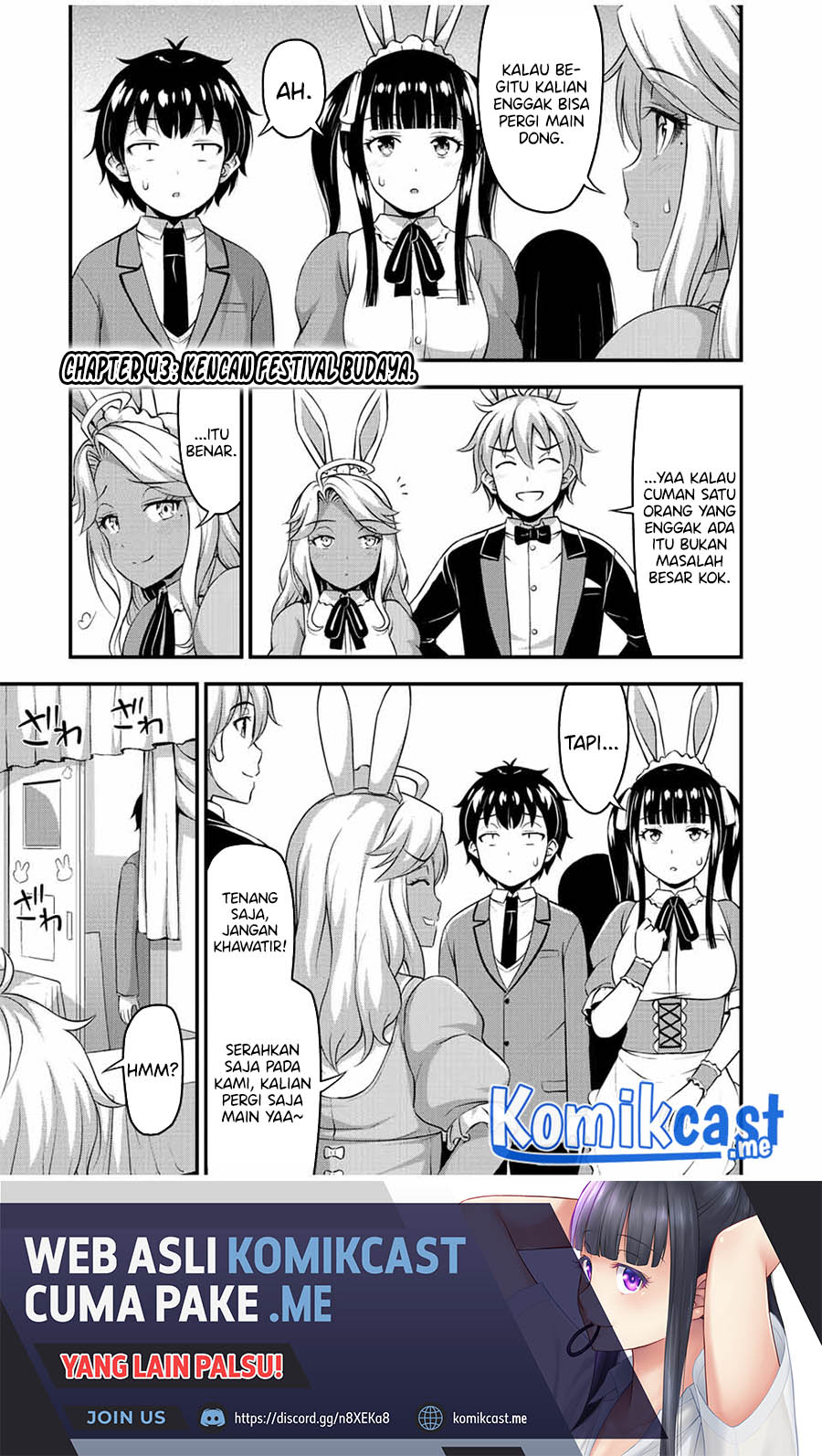 Sore wa Rei no Shiwaza desu Chapter 43 Bahasa Indonesia