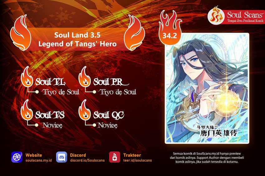 Soul Land Legend of the Tang’s Hero Chapter 34.2 Bahasa Indonesia