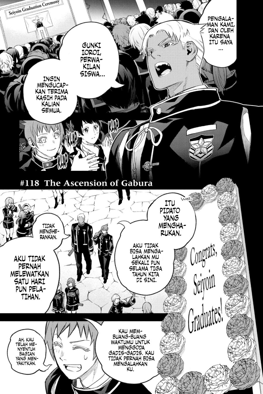 Sousei no Onmyouji Chapter 118 Bahasa Indonesia