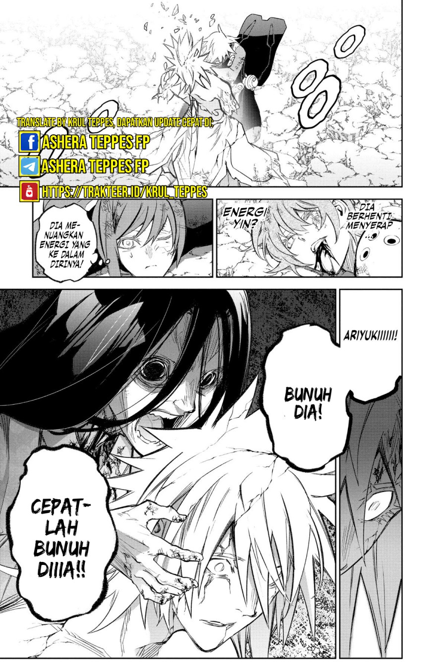 Sousei no Onmyouji Chapter 118 Bahasa Indonesia