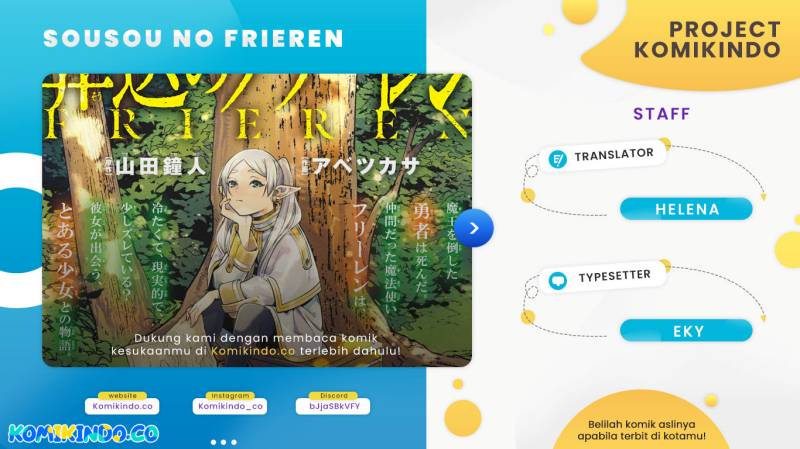 Sousou no Frieren Chapter 107 Bahasa Indonesia