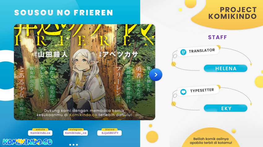 Sousou no Frieren Chapter 117 Bahasa Indonesia