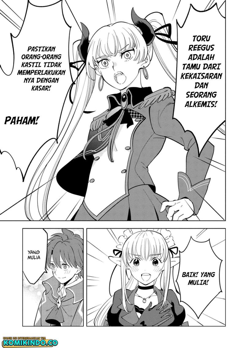 Souzou Renkinjutsushi wa Jiyuu wo Ouka Suru Kokyou wo Tsuihou Saretara Chapter 05.1 Bahasa Indonesia