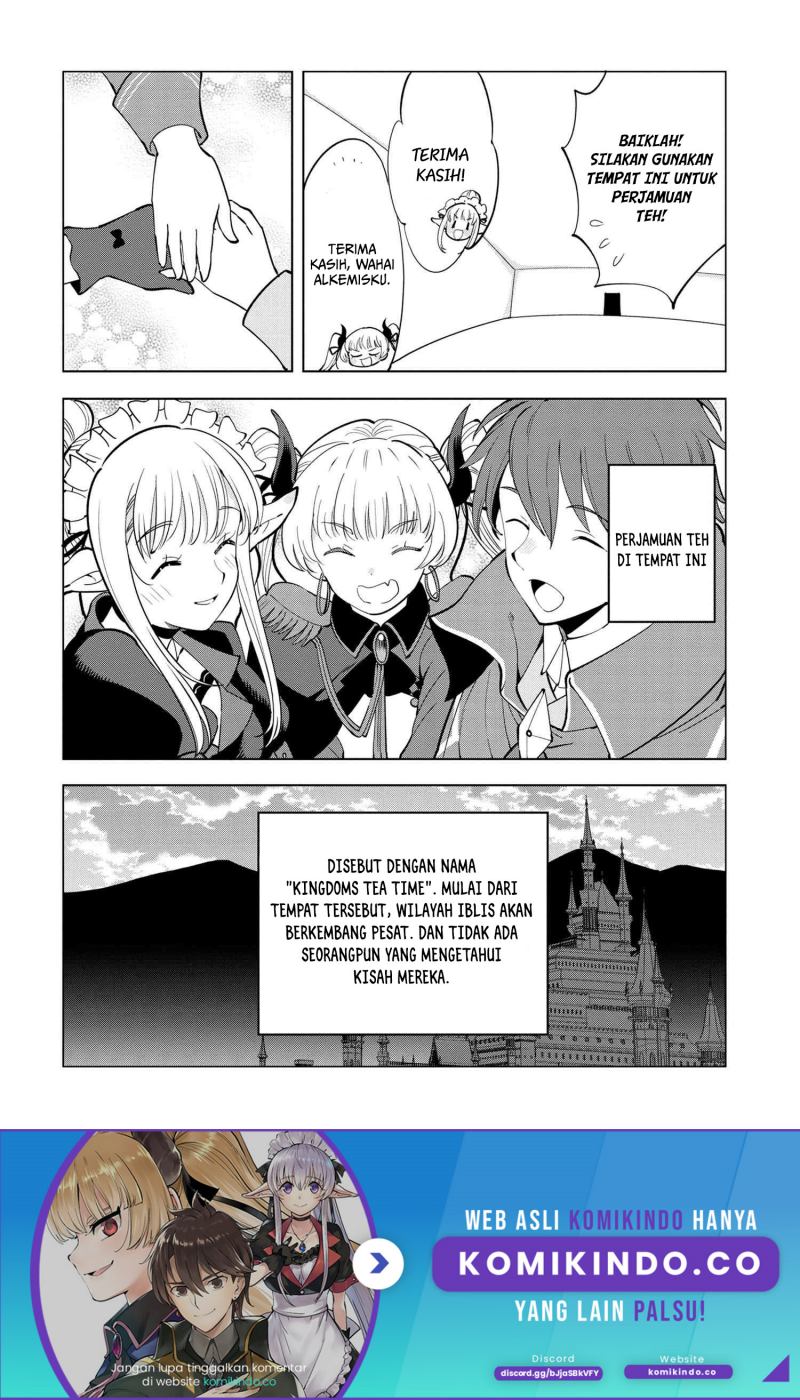 Souzou Renkinjutsushi wa Jiyuu wo Ouka Suru Kokyou wo Tsuihou Saretara Chapter 05.1 Bahasa Indonesia