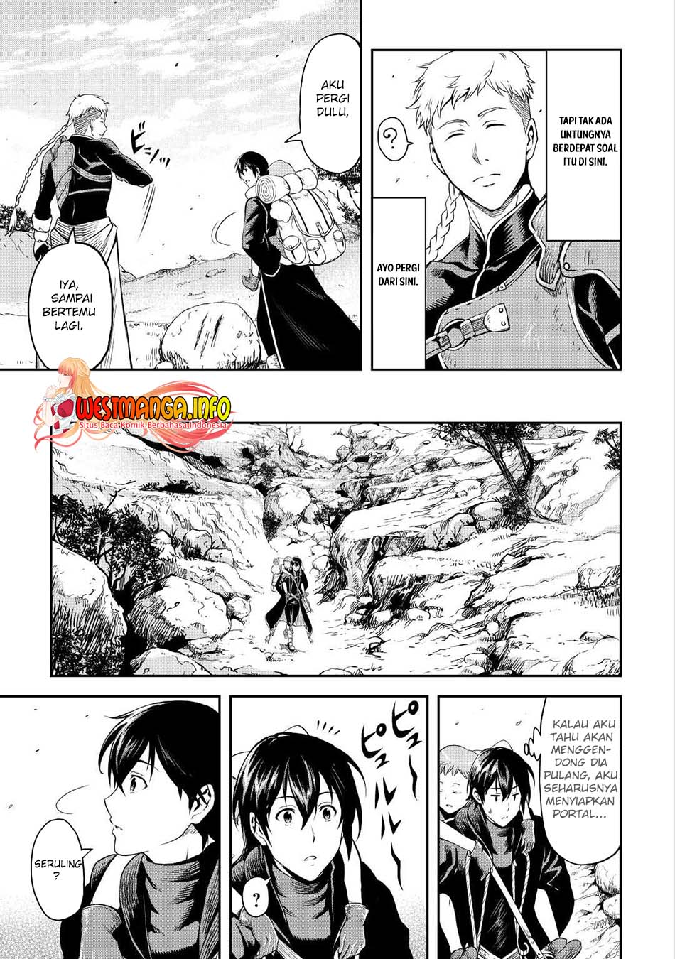 Souzai Saishuka no Isekai Ryokouki Chapter 44 Bahasa Indonesia