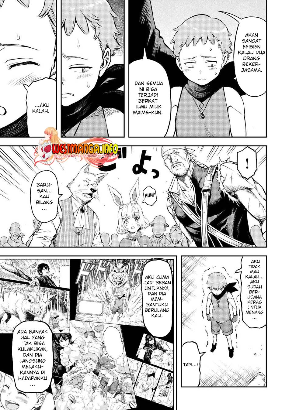 Souzai Saishuka no Isekai Ryokouki Chapter 44 Bahasa Indonesia