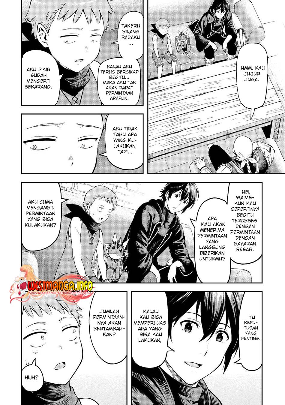 Souzai Saishuka no Isekai Ryokouki Chapter 44 Bahasa Indonesia