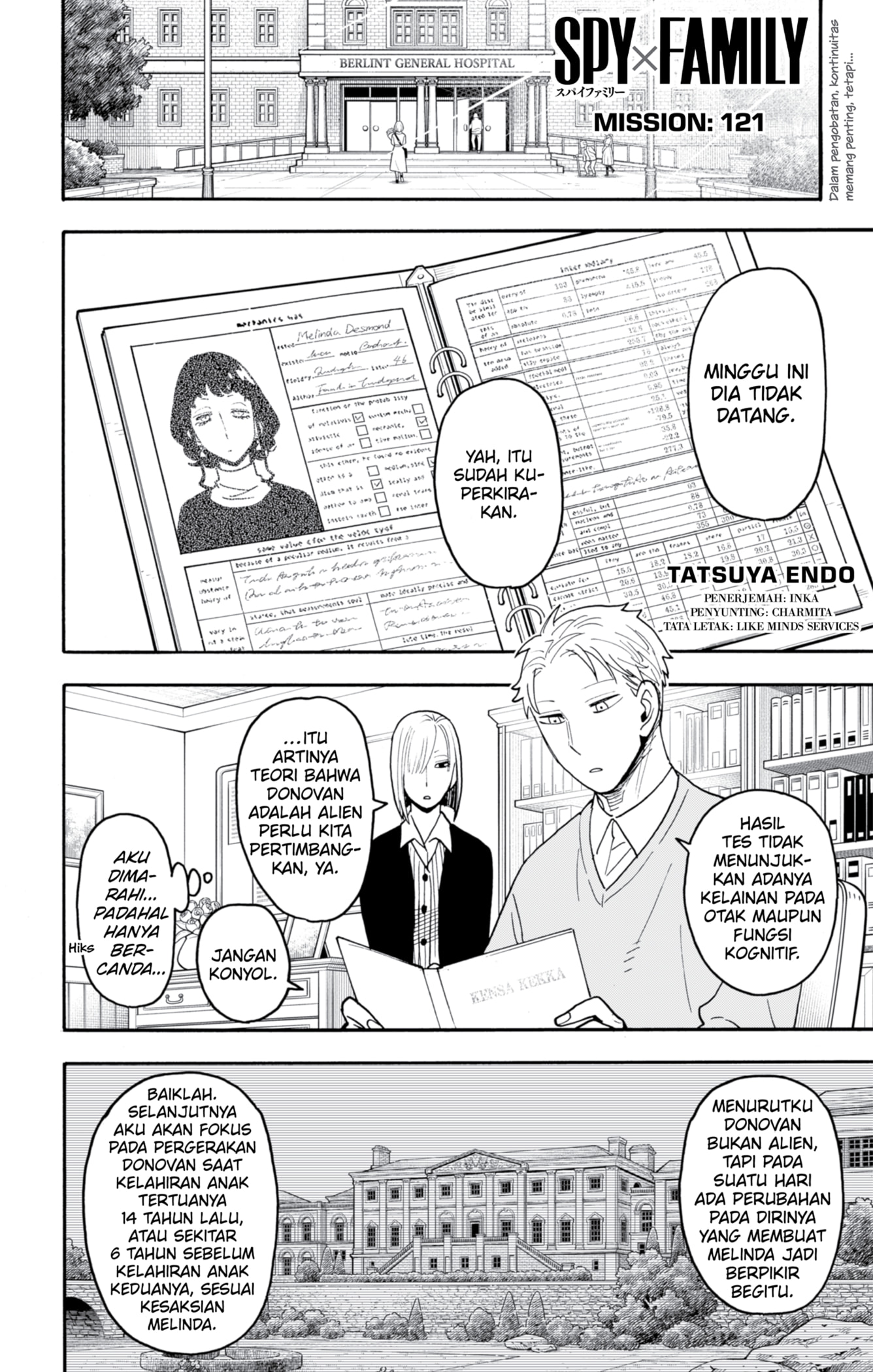 Spy X Family chapter 121