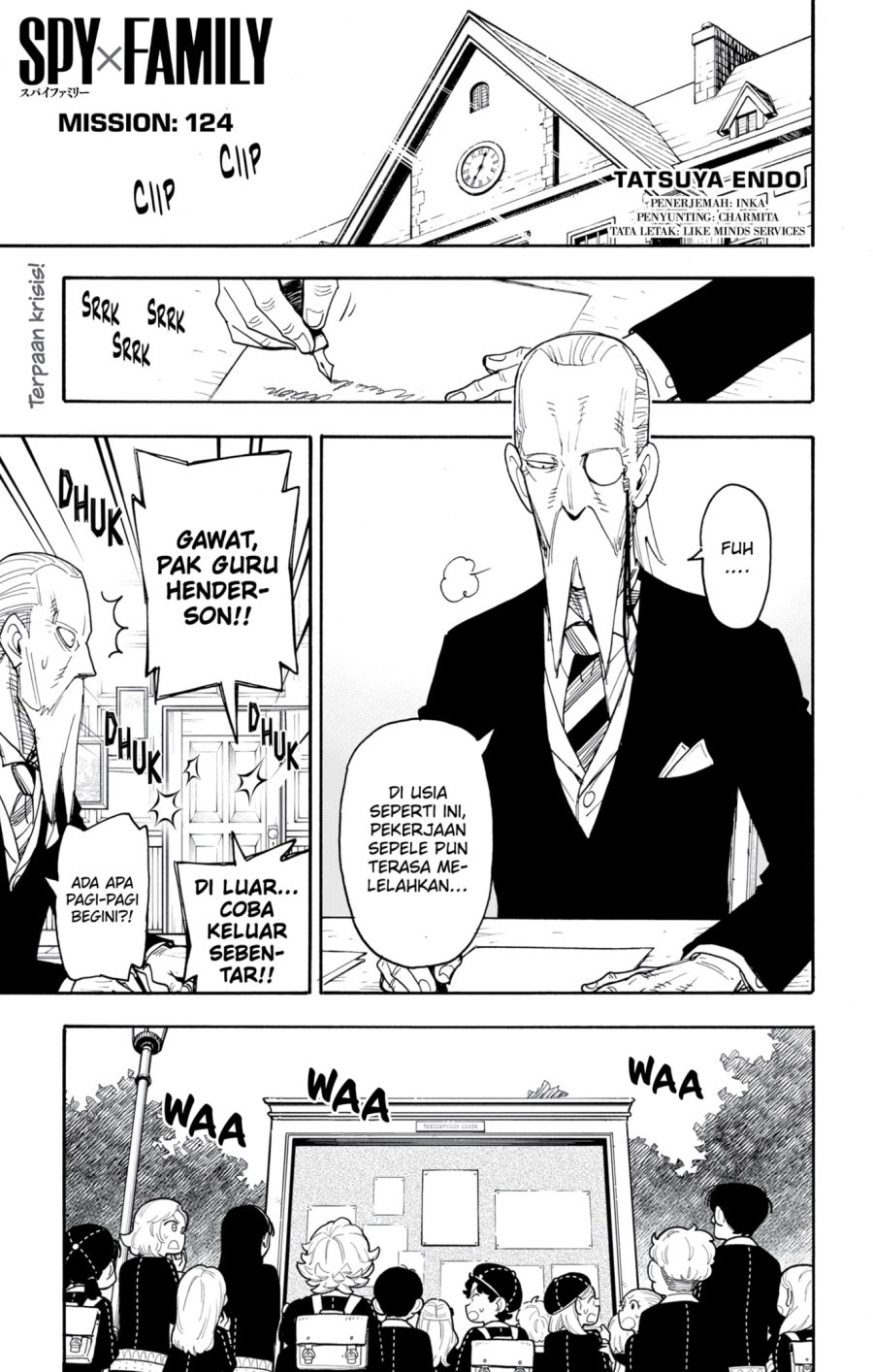Spy X Family Chapter 124 Bahasa Indonesia