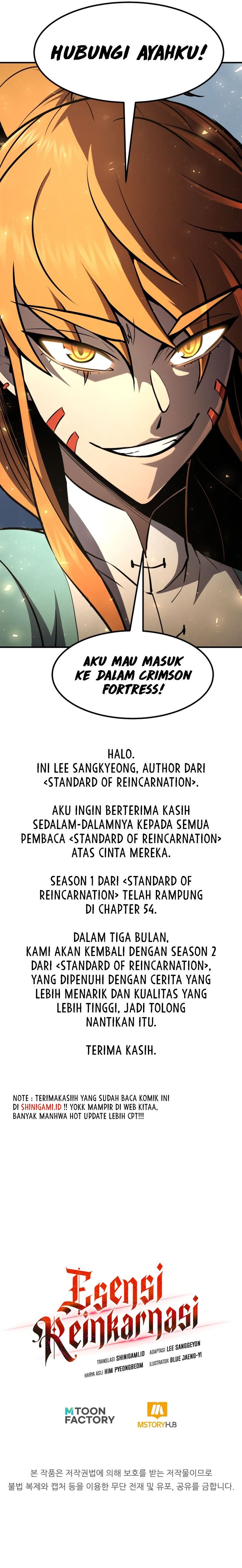 Standard of Reincarnation chapter 54