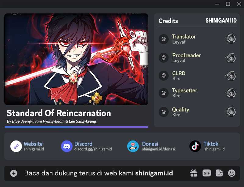 Standard of Reincarnation chapter 56