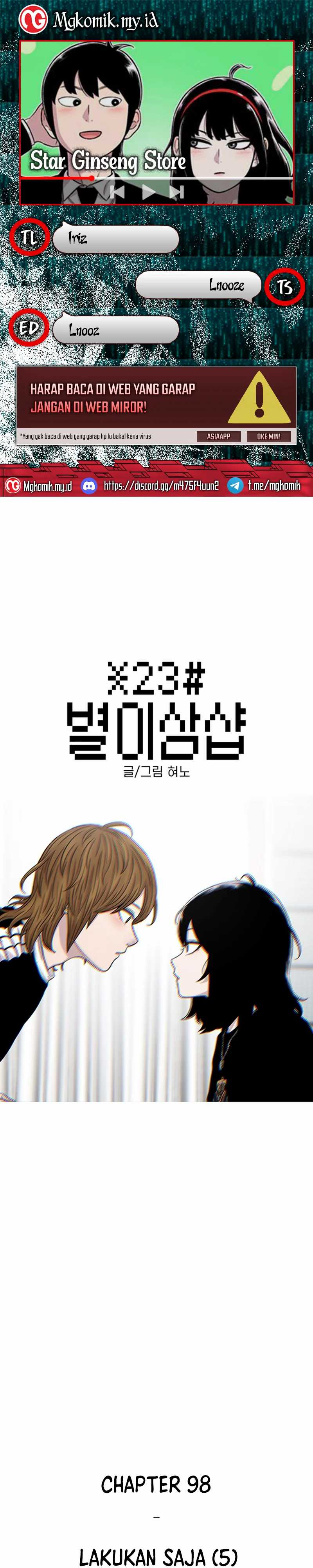 Star Ginseng Store Chapter 98 Bahasa Indonesia