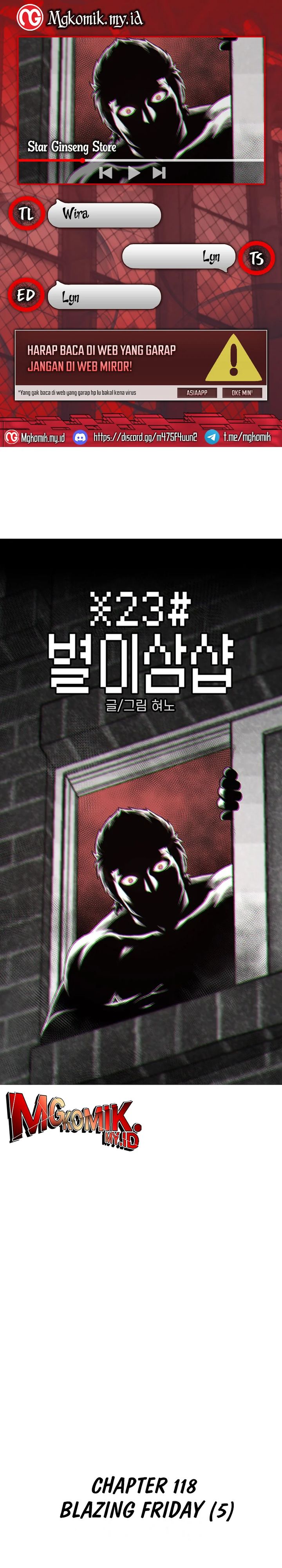 Star Ginseng Store Chapter 118 Bahasa Indonesia