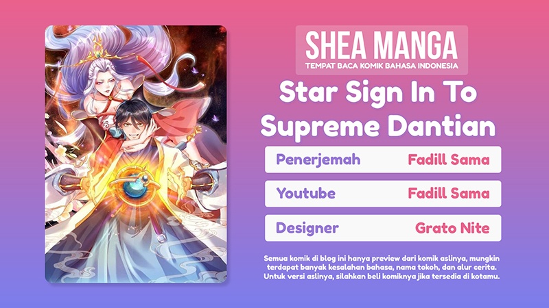 Star Sign In To Supreme Dantian Chapter 35 Bahasa Indonesia
