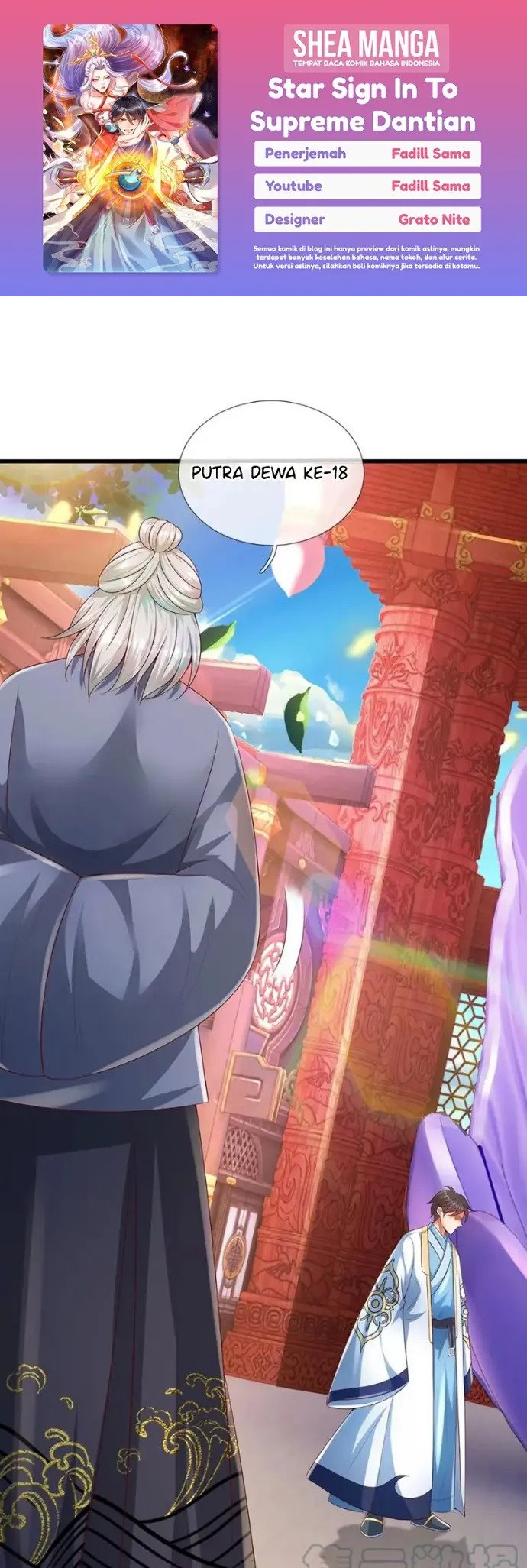 Star Sign In To Supreme Dantian Chapter 60 Bahasa Indonesia