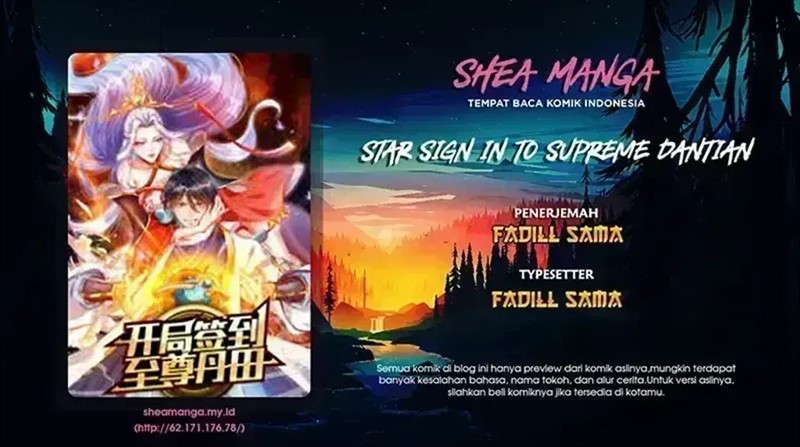 Star Sign In To Supreme Dantian Chapter 124 Bahasa Indonesia