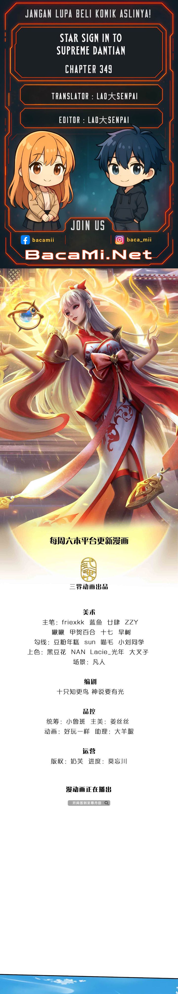 Star Sign In To Supreme Dantian Chapter 349 Bahasa Indonesia