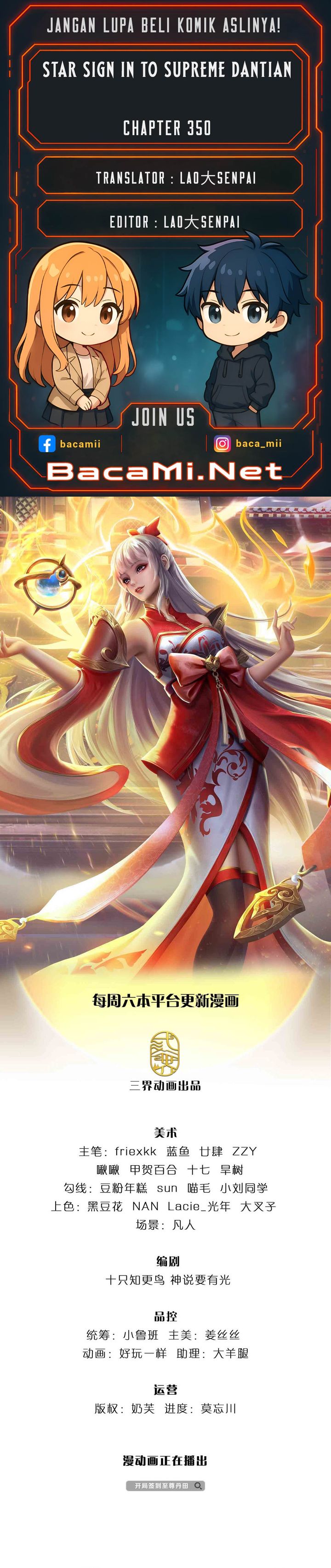 Star Sign In To Supreme Dantian Chapter 350 Bahasa Indonesia