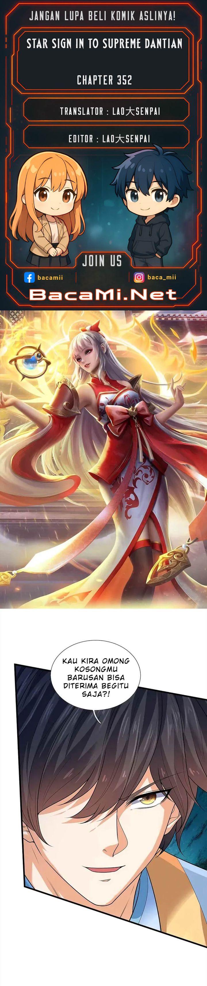Star Sign In To Supreme Dantian Chapter 352 Bahasa Indonesia