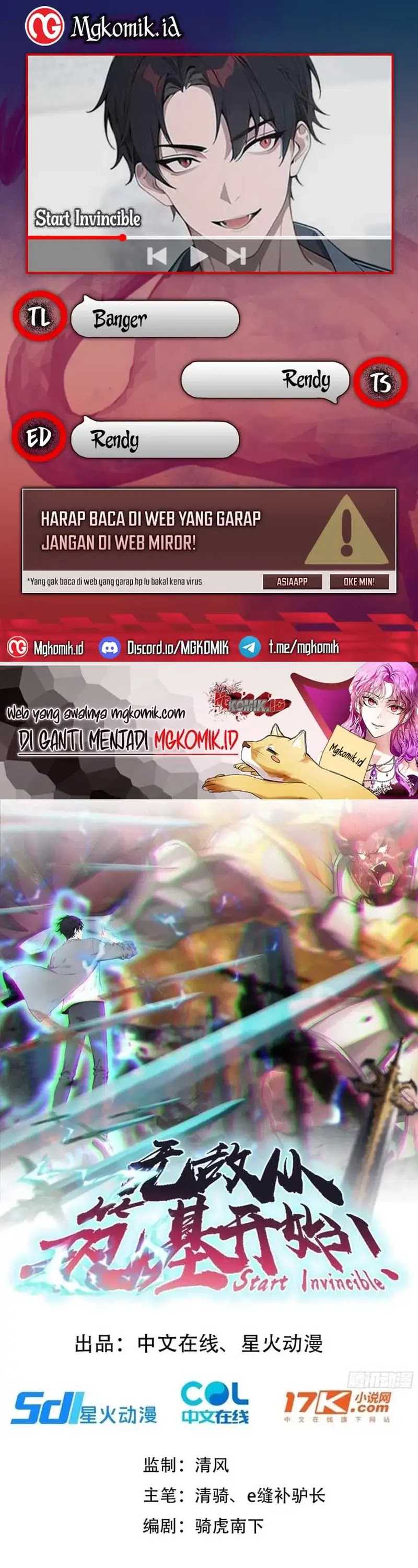 Start Invincible Chapter 10 Bahasa Indonesia