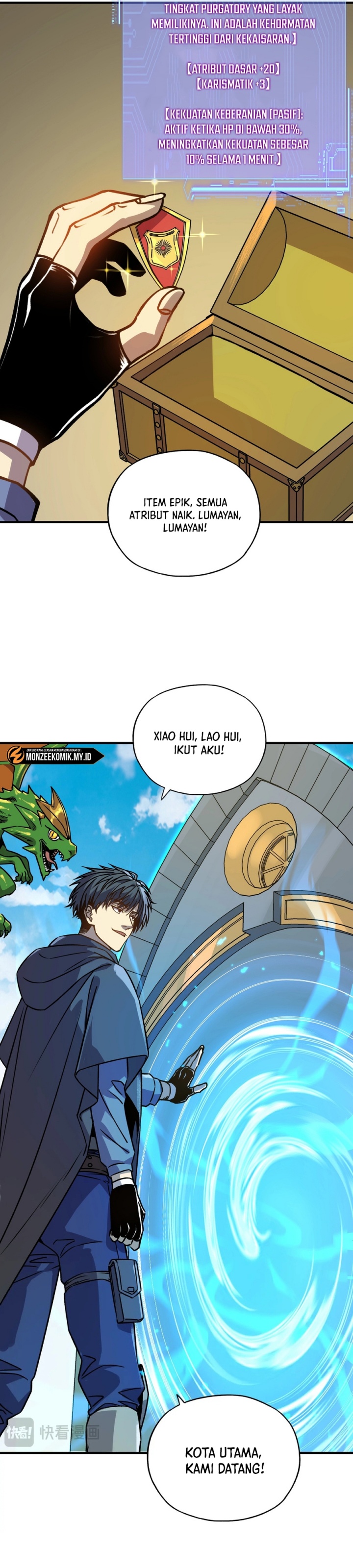 Start by changing your job to the God of Wealth and taming billions of divine pets! chapter 7