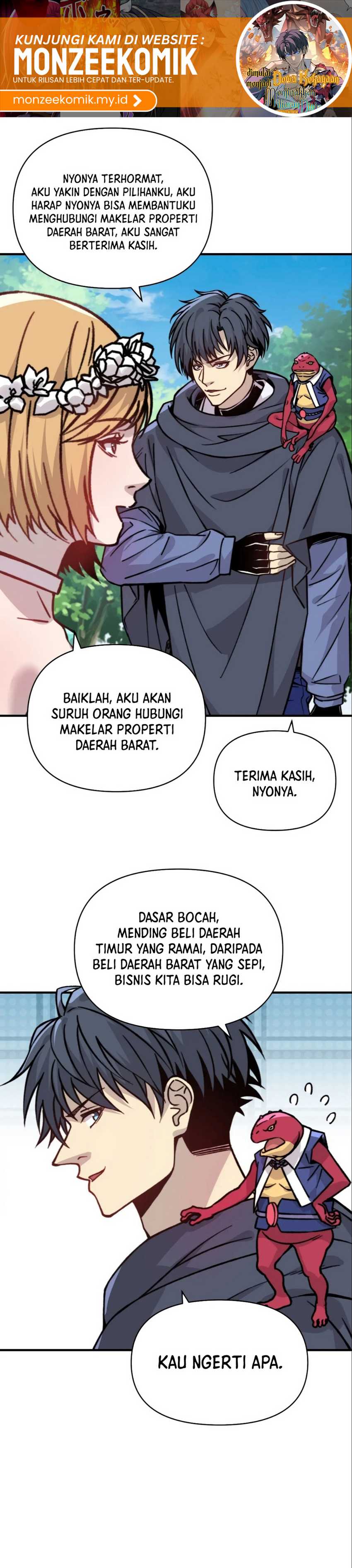 Start by changing your job to the God of Wealth and taming billions of divine pets! Chapter 09 Bahasa Indonesia