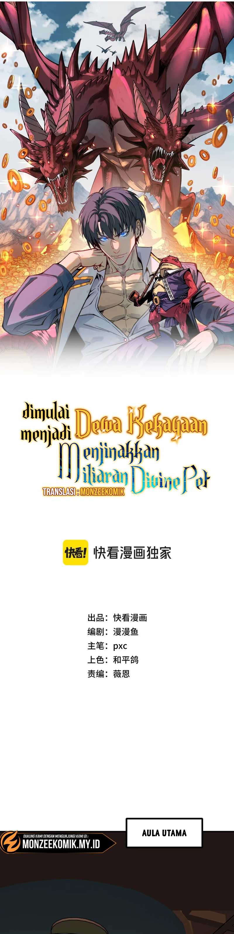 Start by Changing Your Job to the God of Wealth and Taming Billions of Divine Pets! Chapter 20 Bahasa Indonesia